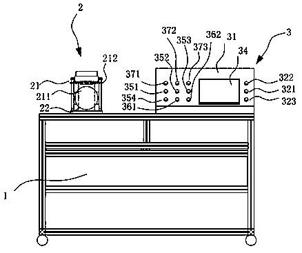 Elevator brake practical training device