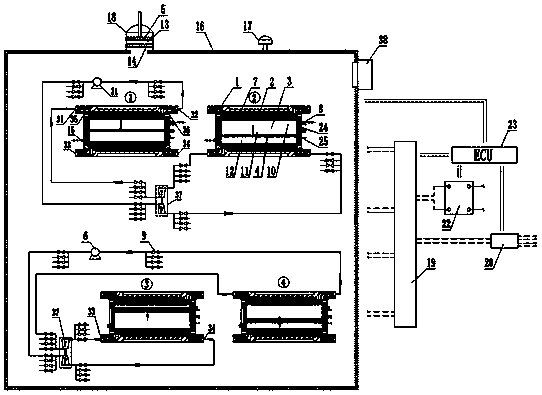 Metal hydride hydrogen energy power generation electrical system and power generation method