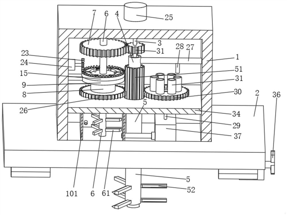 Intelligent analysis instrument for detecting nitrogen and phosphorus in future rural water environment and analysis method thereof