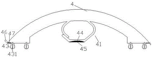 Safety protection cover device for pipeline and mounting method of device