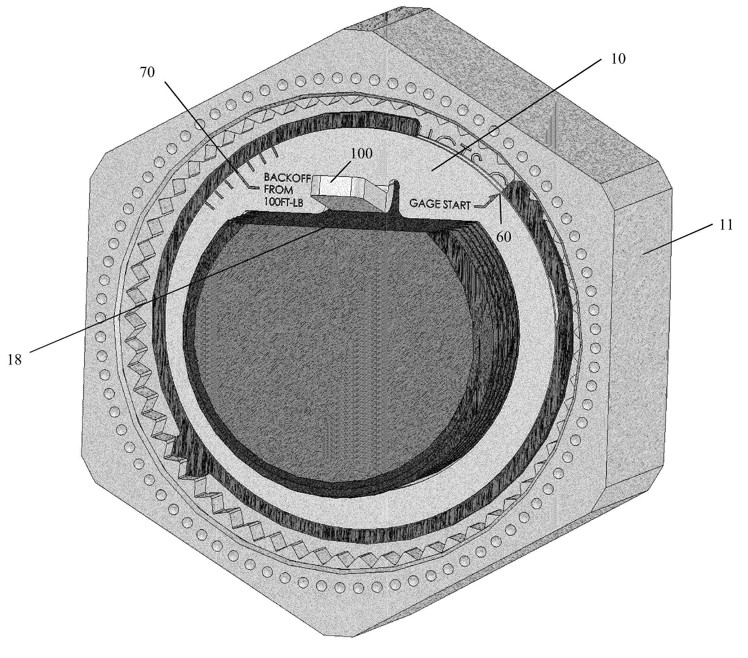 Systems and methods for preloading a bearing and aligning a lock nut