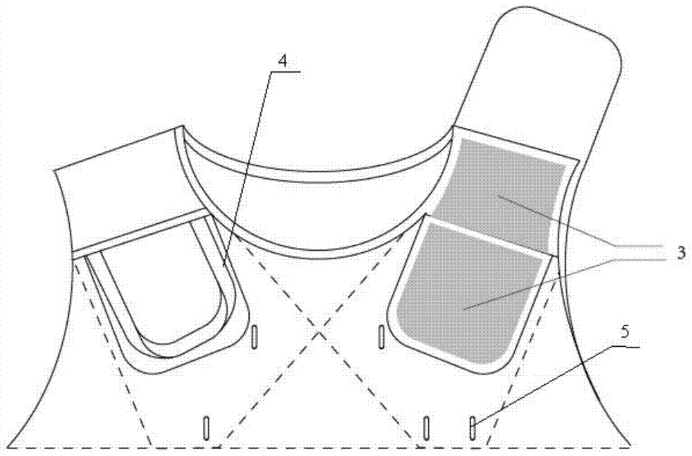 A corset type sternum protector