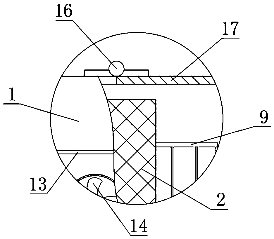 Umbrella rainwater recycling device for office