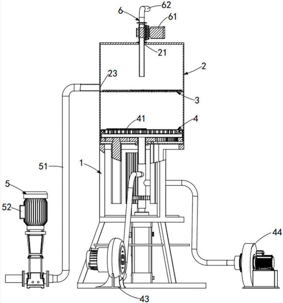 Efficient-recycling chemical-fiber textile wastewater treatment system