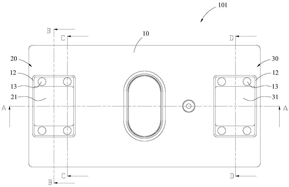 Top cover assembly for secondary battery and secondary battery