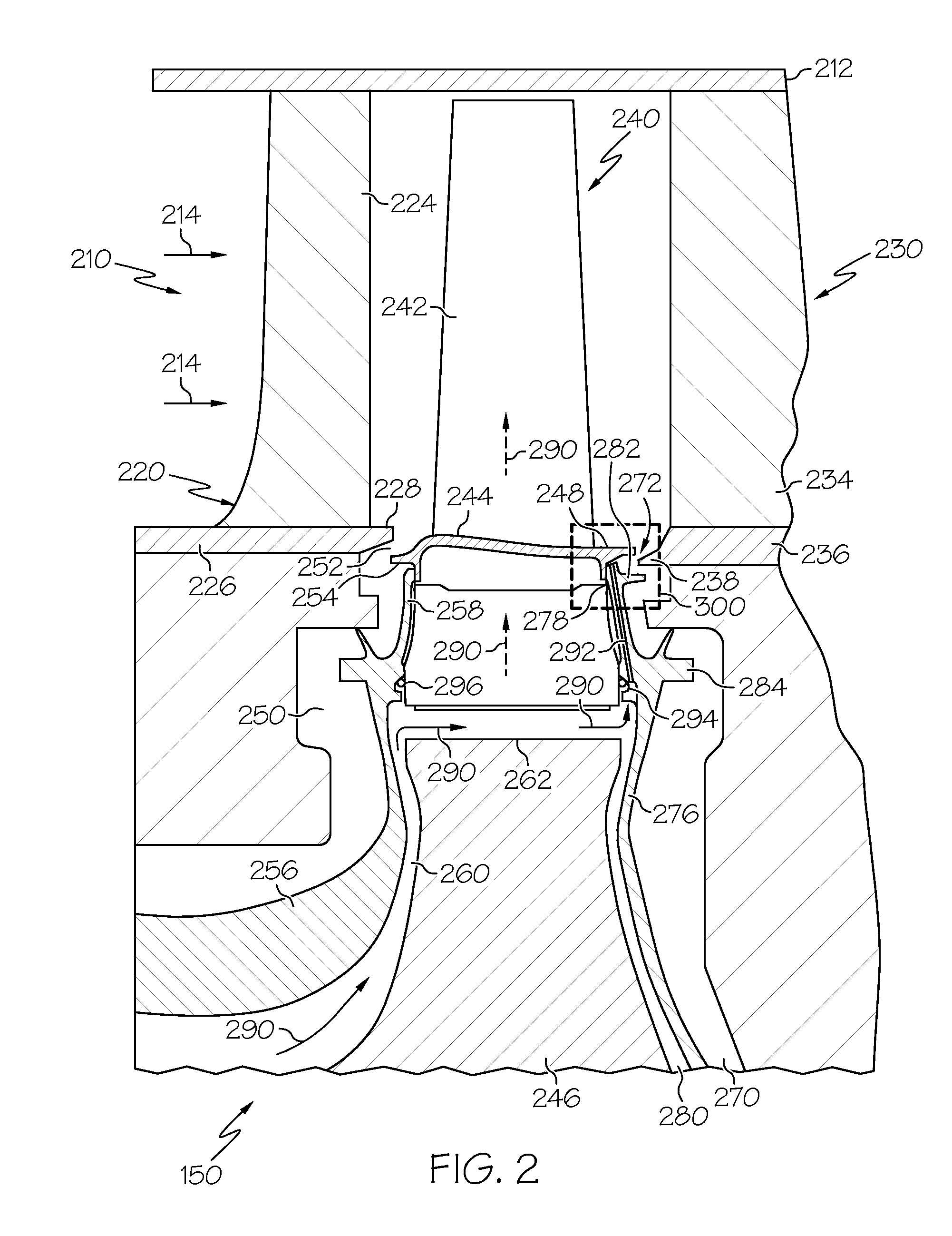 Turbine assemblies with impingement cooling