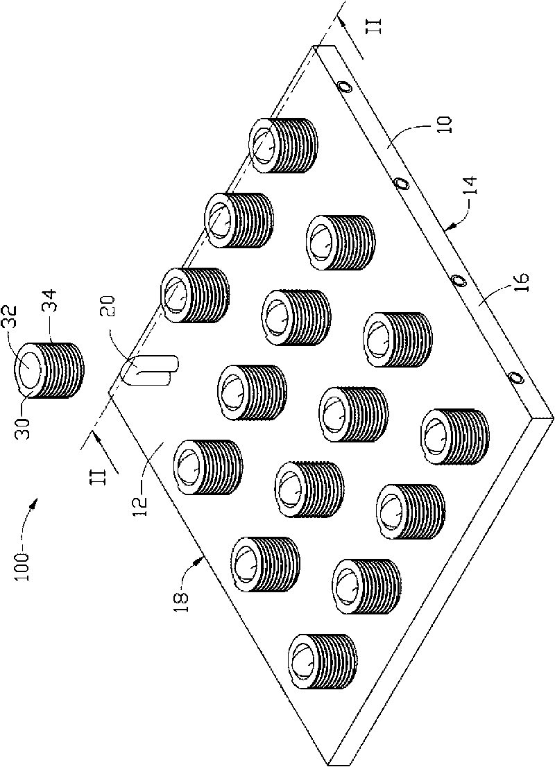 Film-coating workpiece carrying device and film-coating method