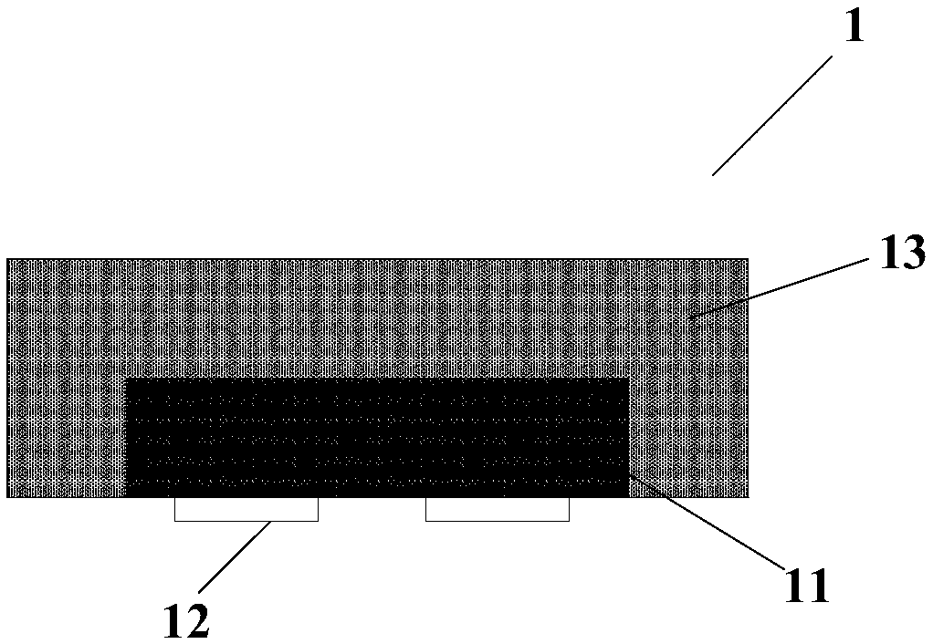 LED chip packaging method and LED lamp bead