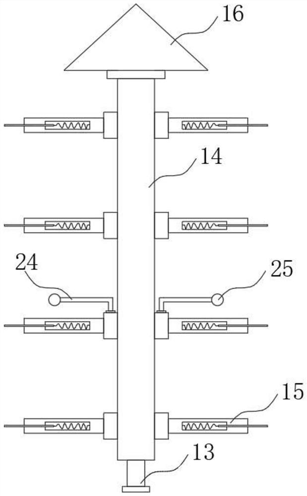 Cutting and extracting integrated device for extracting eucalyptus oil from eucalyptus leaves