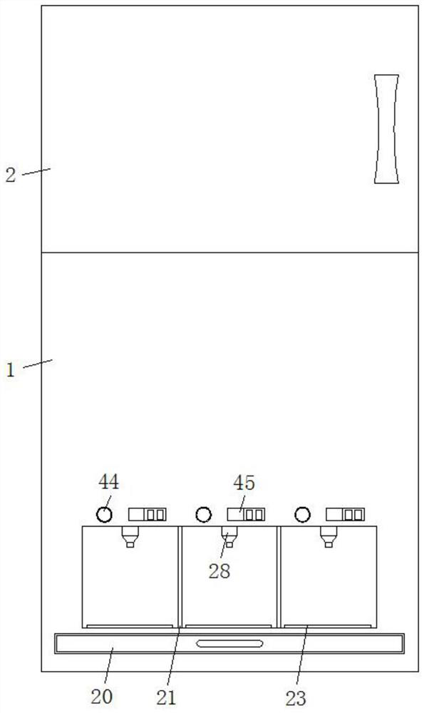 Commercial water purifier faucet disinfection device