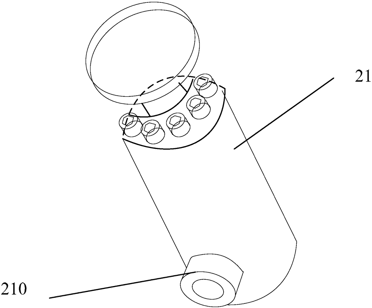 Wheelset flaw detection drive