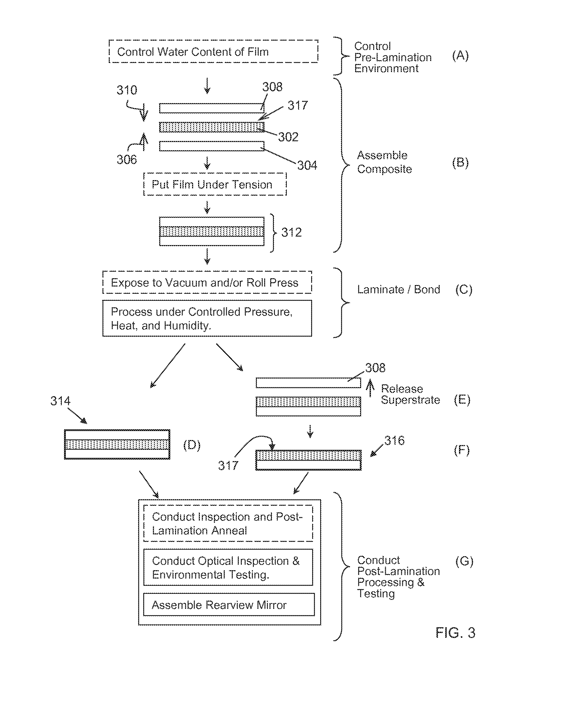 Variable reflectance mirror system