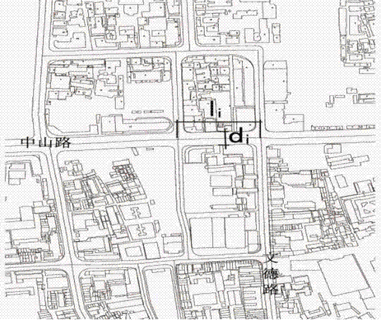 Evaluation and application method for utilization efficiency of urban center roads