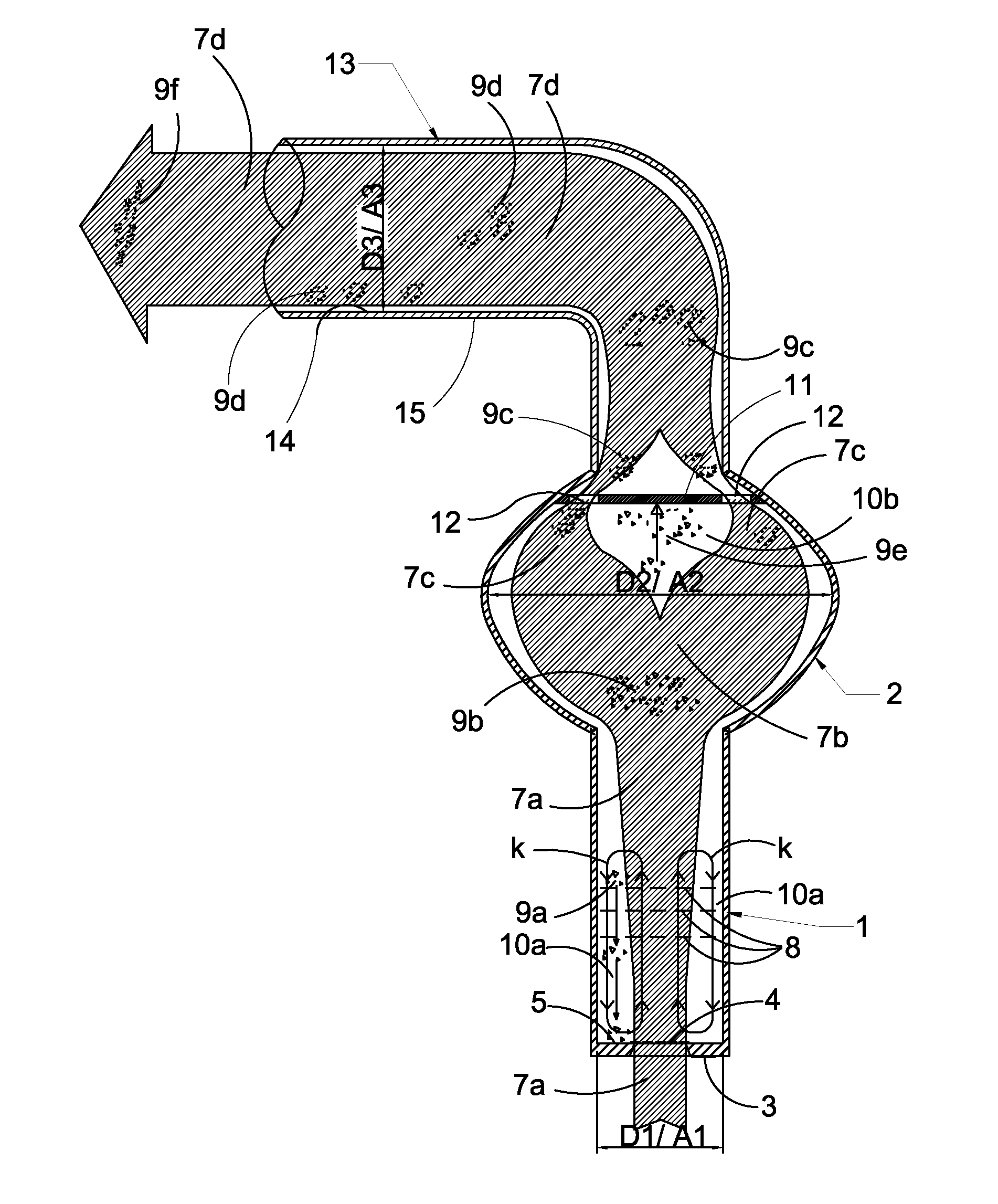 Method for producing salt dust and salt dust generator