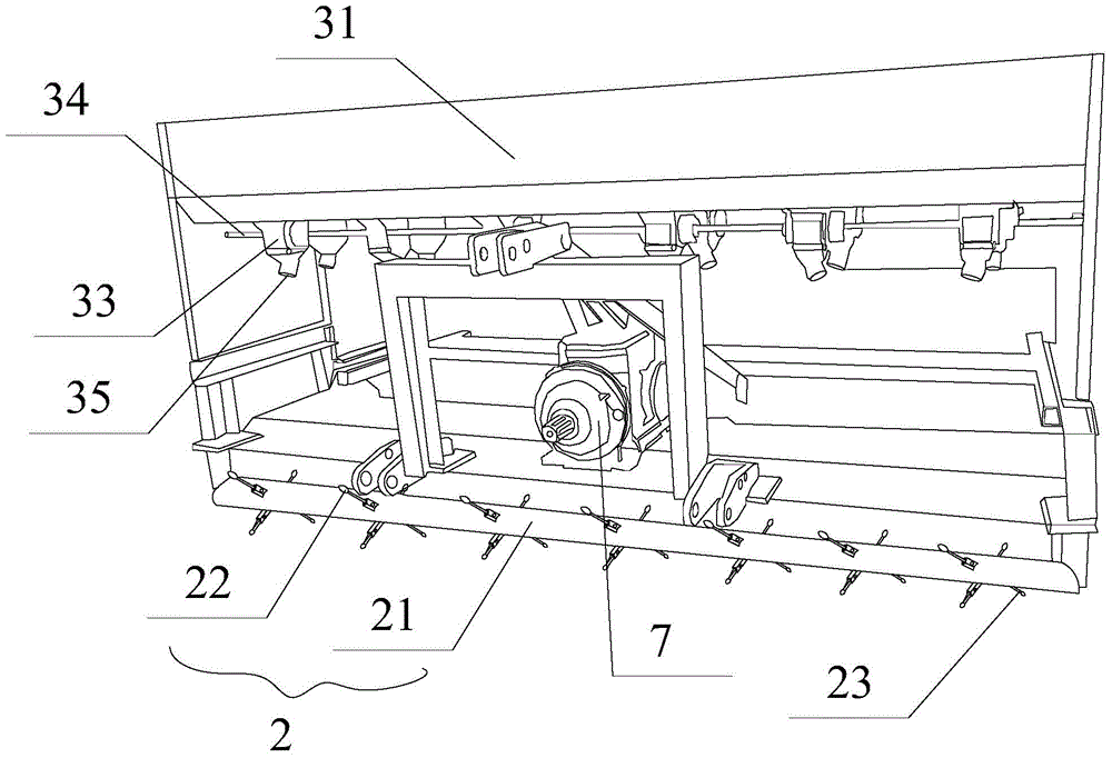 A kind of rotary tillage seeder