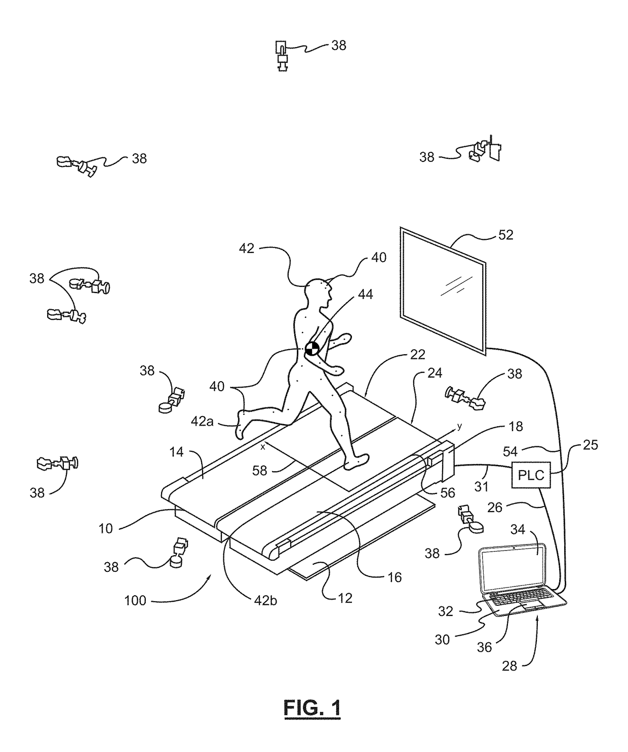 Balance and/or gait perturbation system and a method for testing and/or training a subject using the same