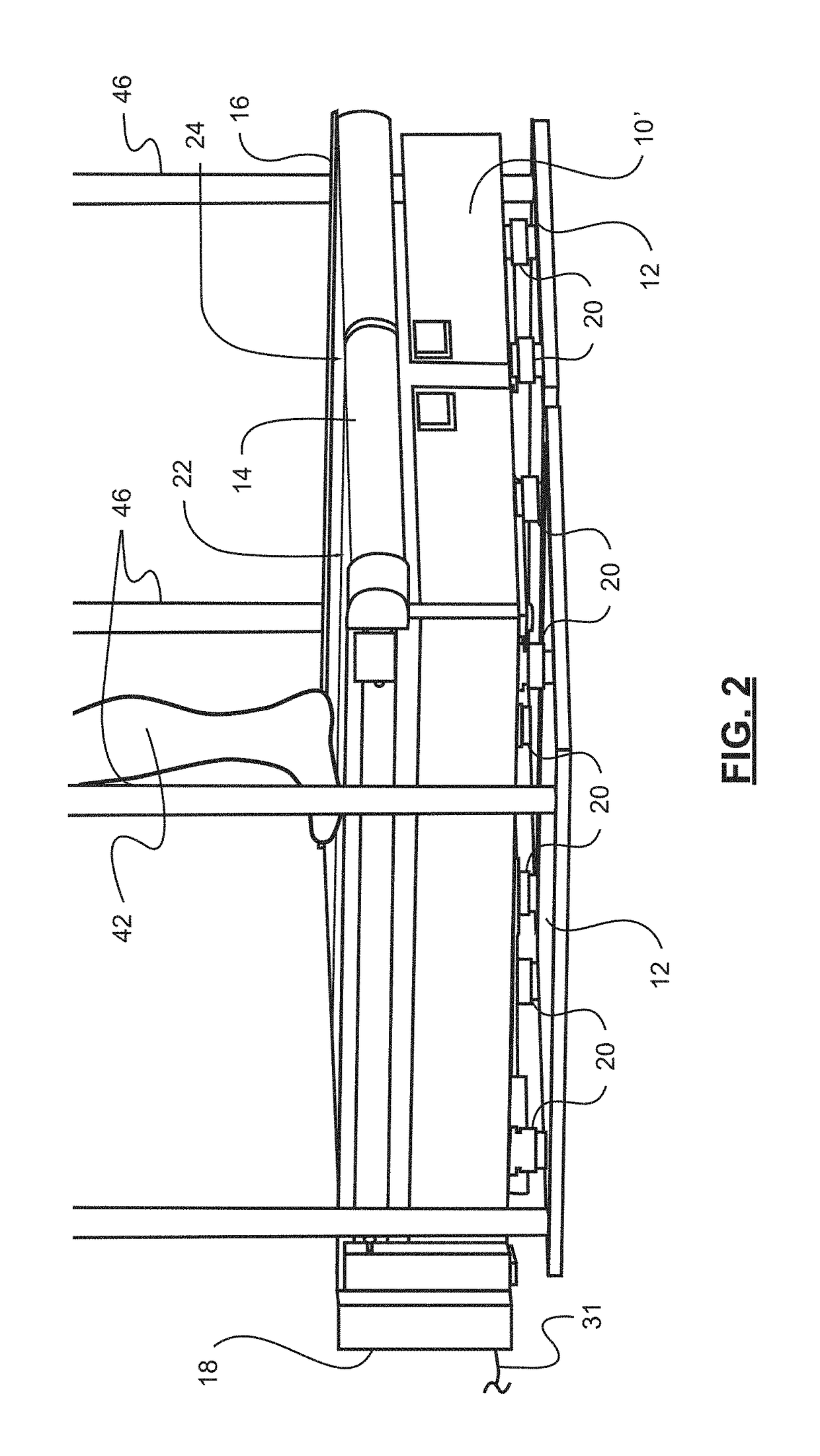 Balance and/or gait perturbation system and a method for testing and/or training a subject using the same