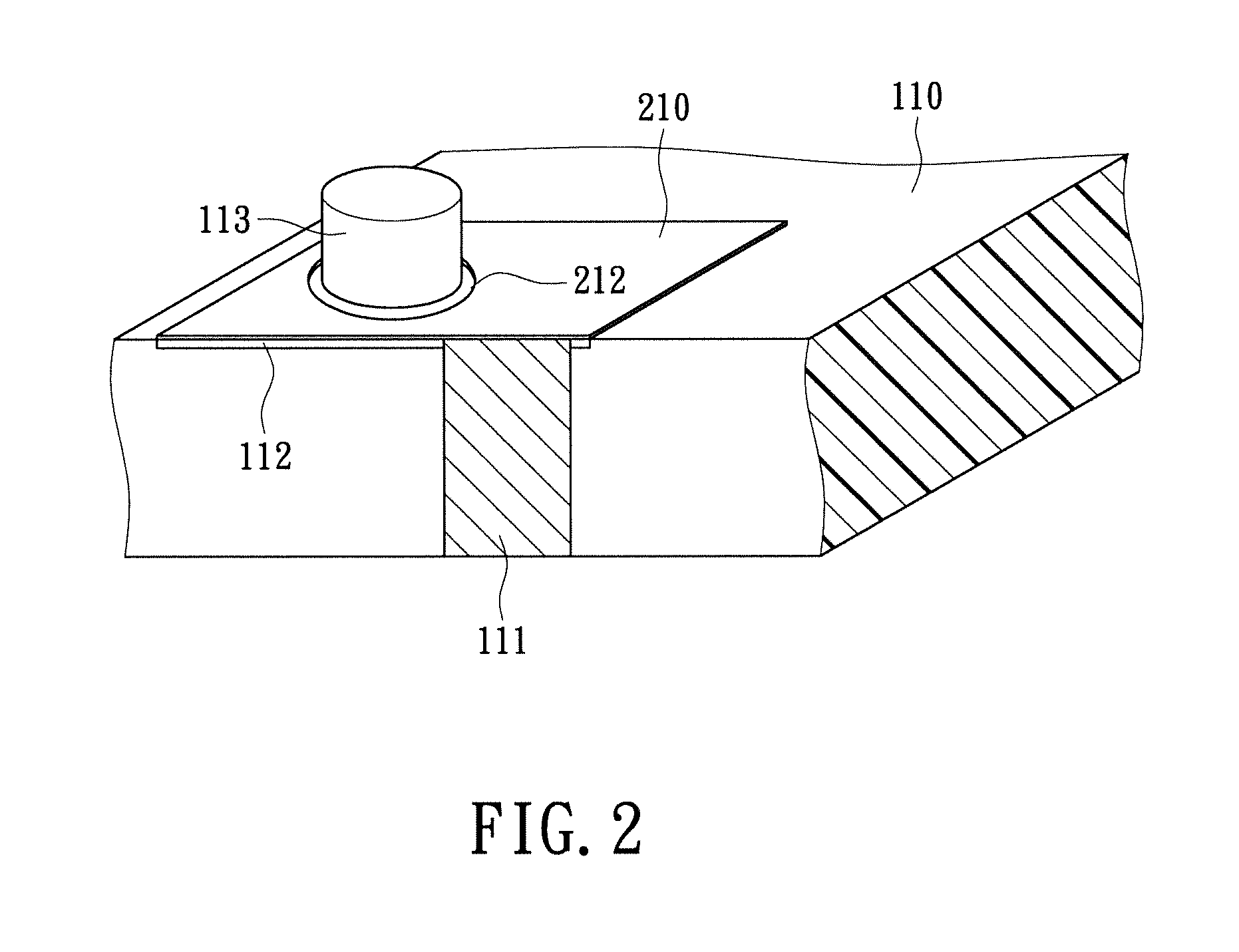 Chip stacked structure