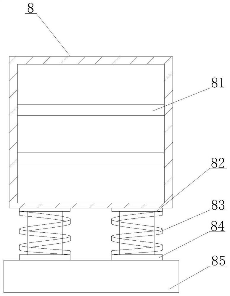 Automobile battery integrated connecting plate automatic detection device