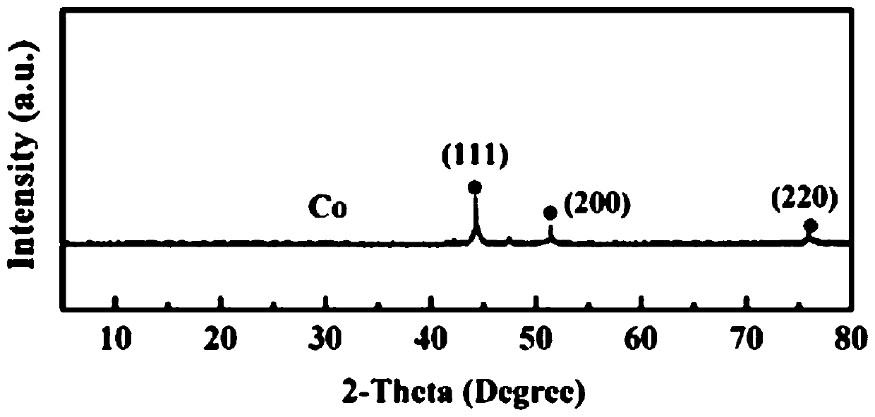 A kind of method that solution method prepares metal cobalt