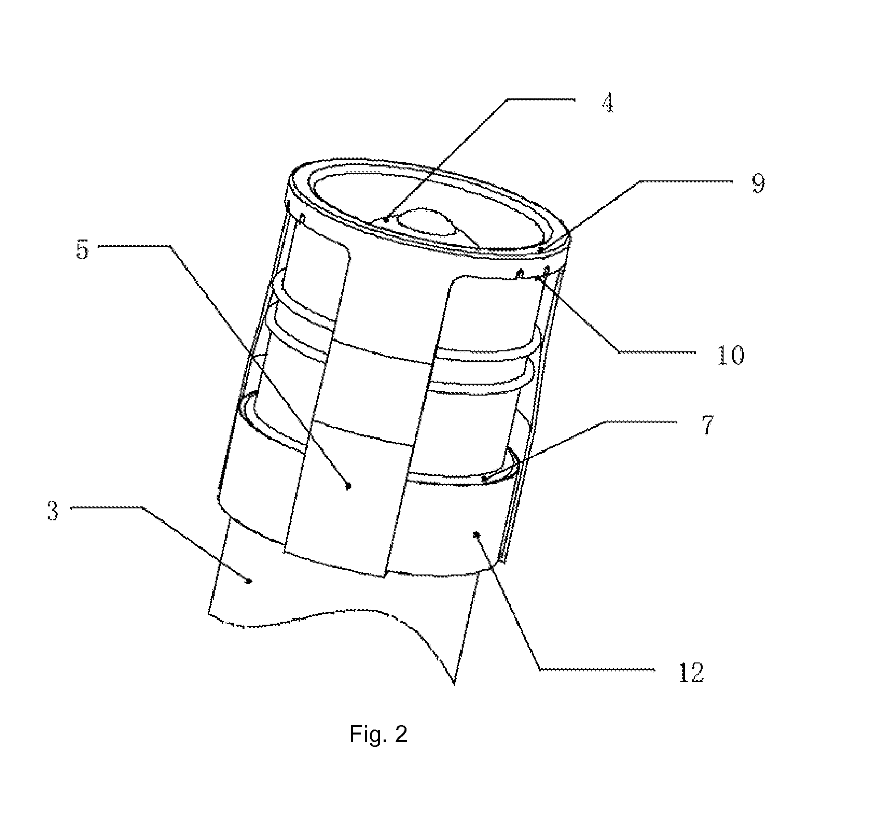 Explosion-venting method for aerosol fire suppression apparatus