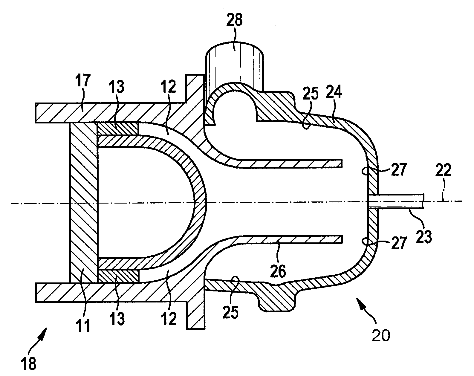 Device and method for separating dirt particles from the working medium of a turbine