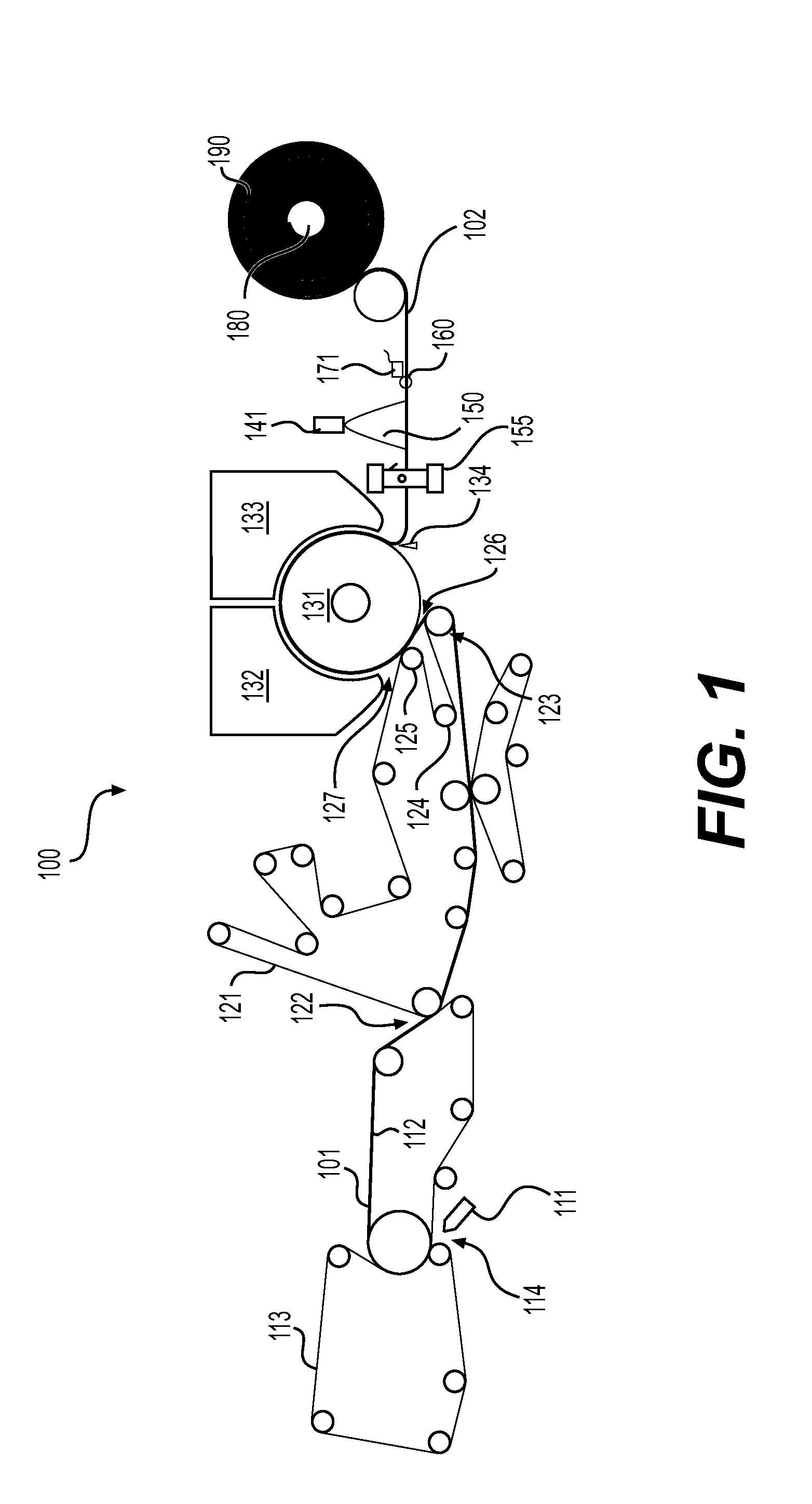 Methods and apparatuses for controlling a manufacturing line used to convert a paper web into paper products by reading marks on the paper web