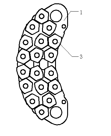 Floating brake pad