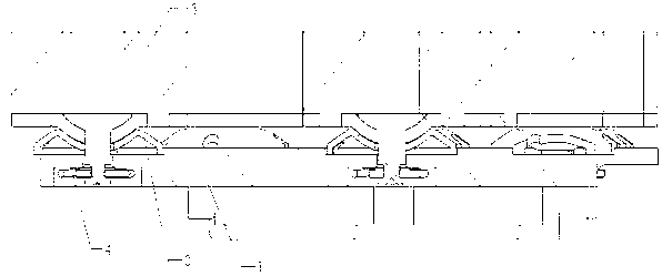 Floating brake pad