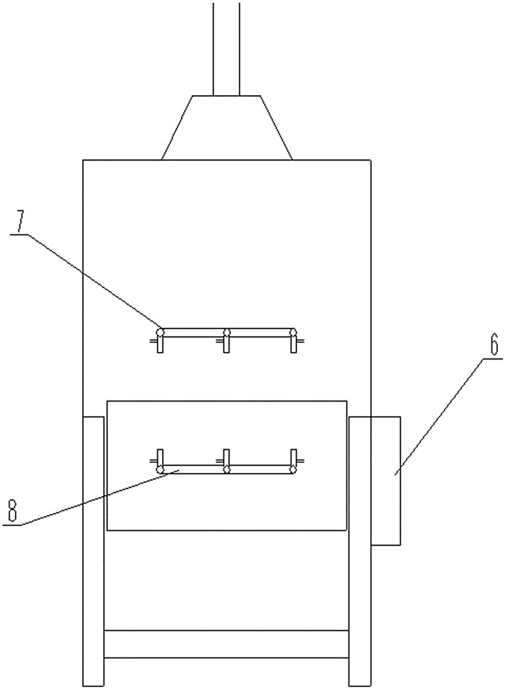 Hot rubber sheet rapid cooling system