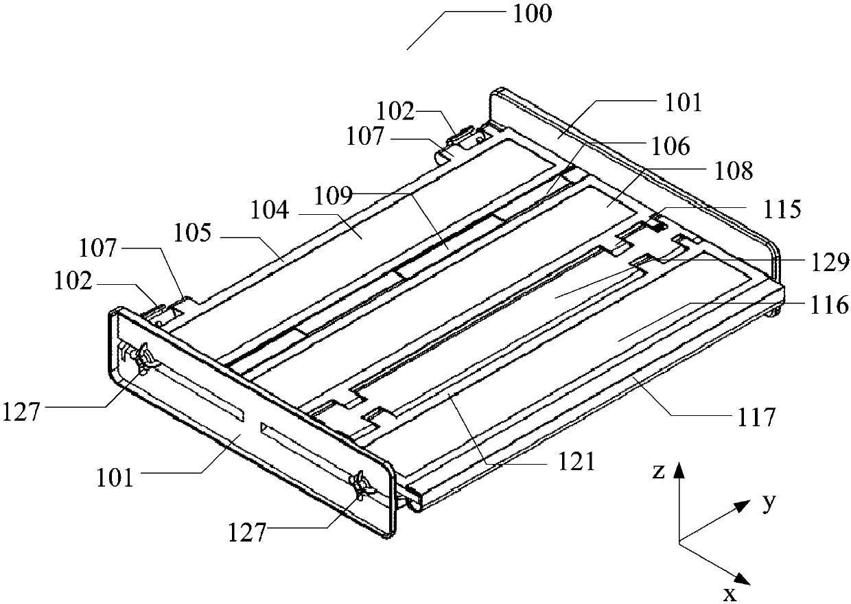 Foldable rack and refrigeration equipment