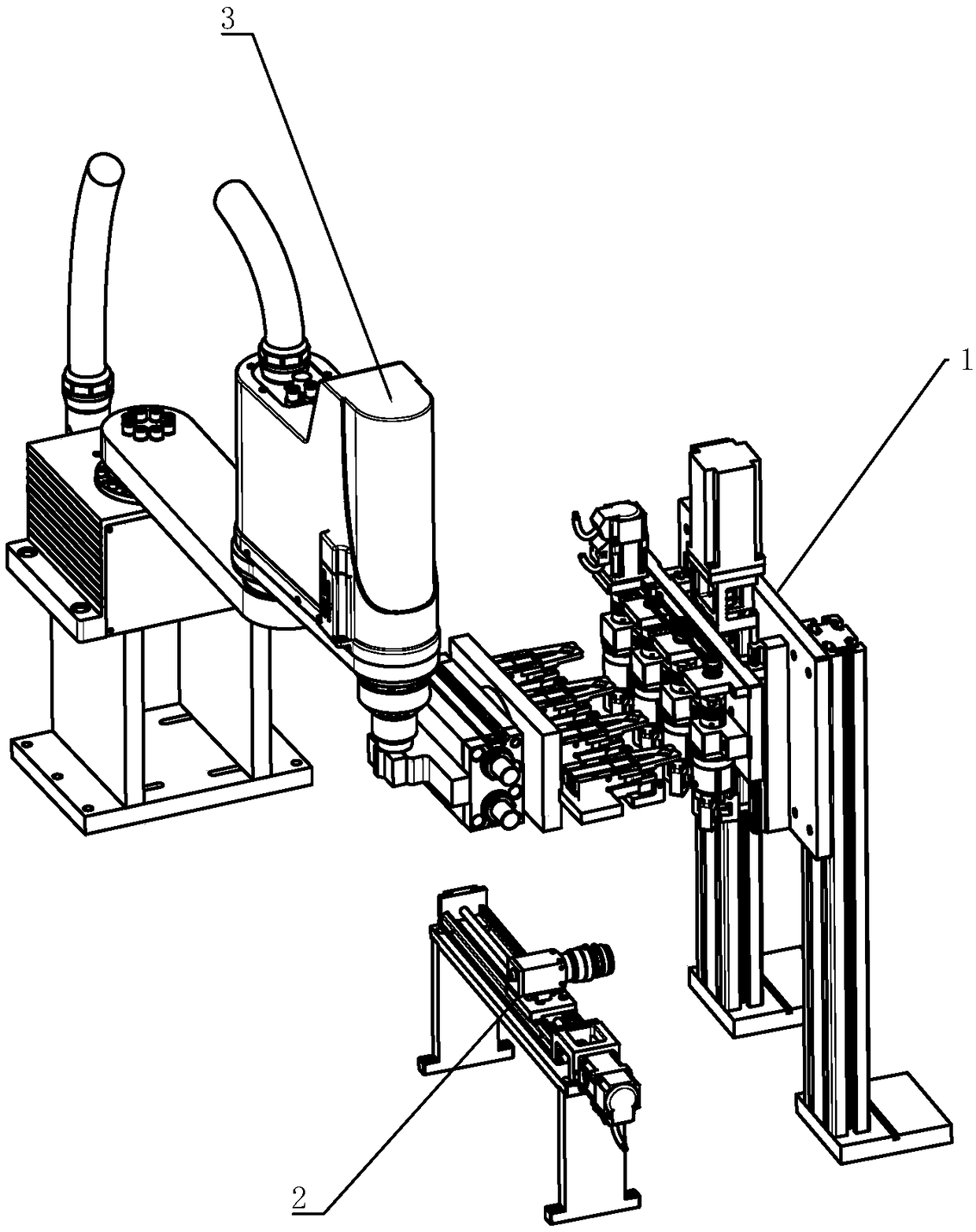 Efficient and automatic detecting and sorting system for cosmetic brushes