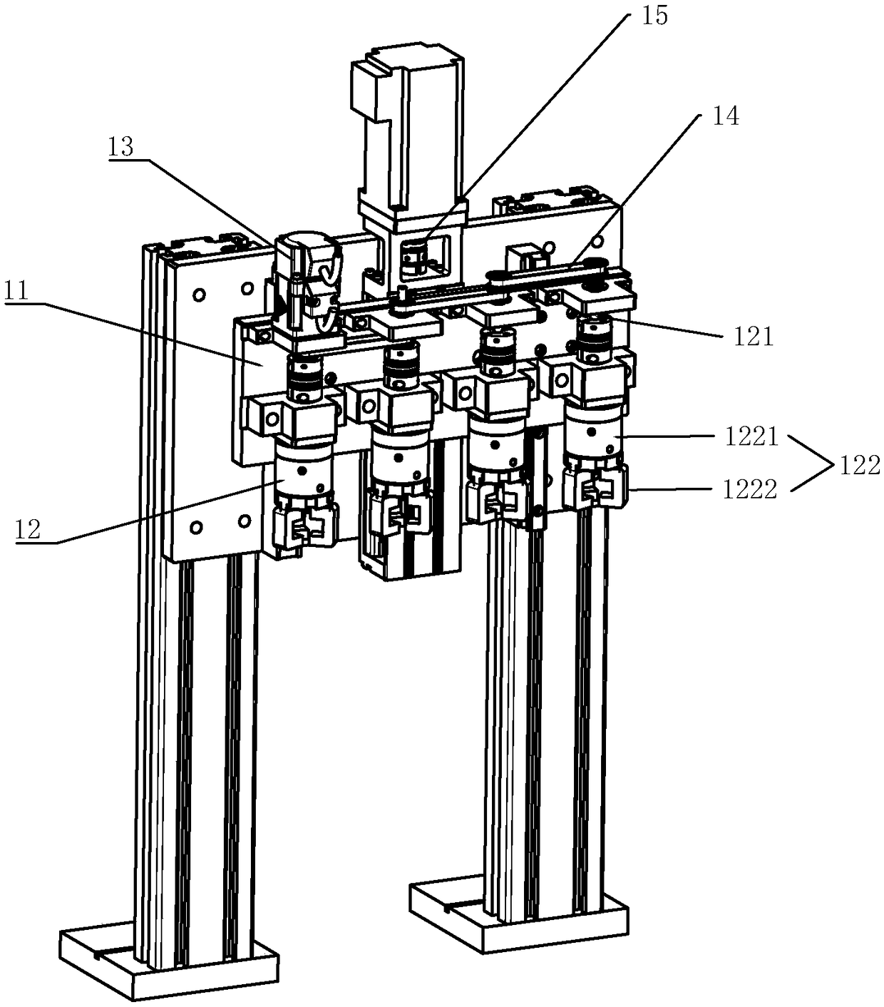 Efficient and automatic detecting and sorting system for cosmetic brushes