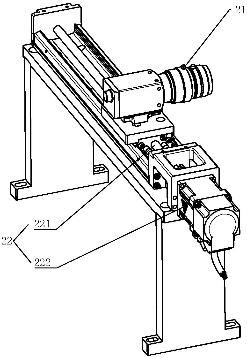 Efficient and automatic detecting and sorting system for cosmetic brushes