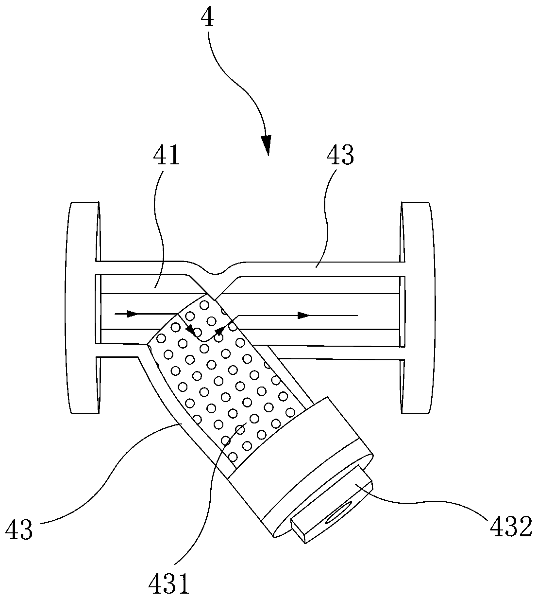 In-situ water body micro-plastic graded sampling system