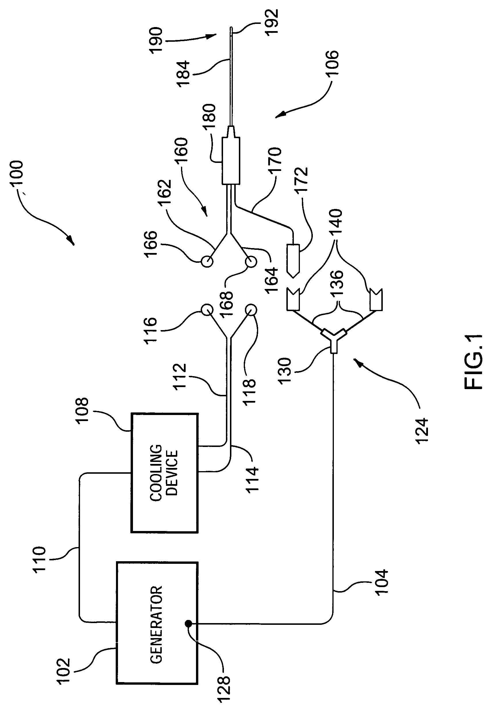 Electrosurgical tissue treatment method