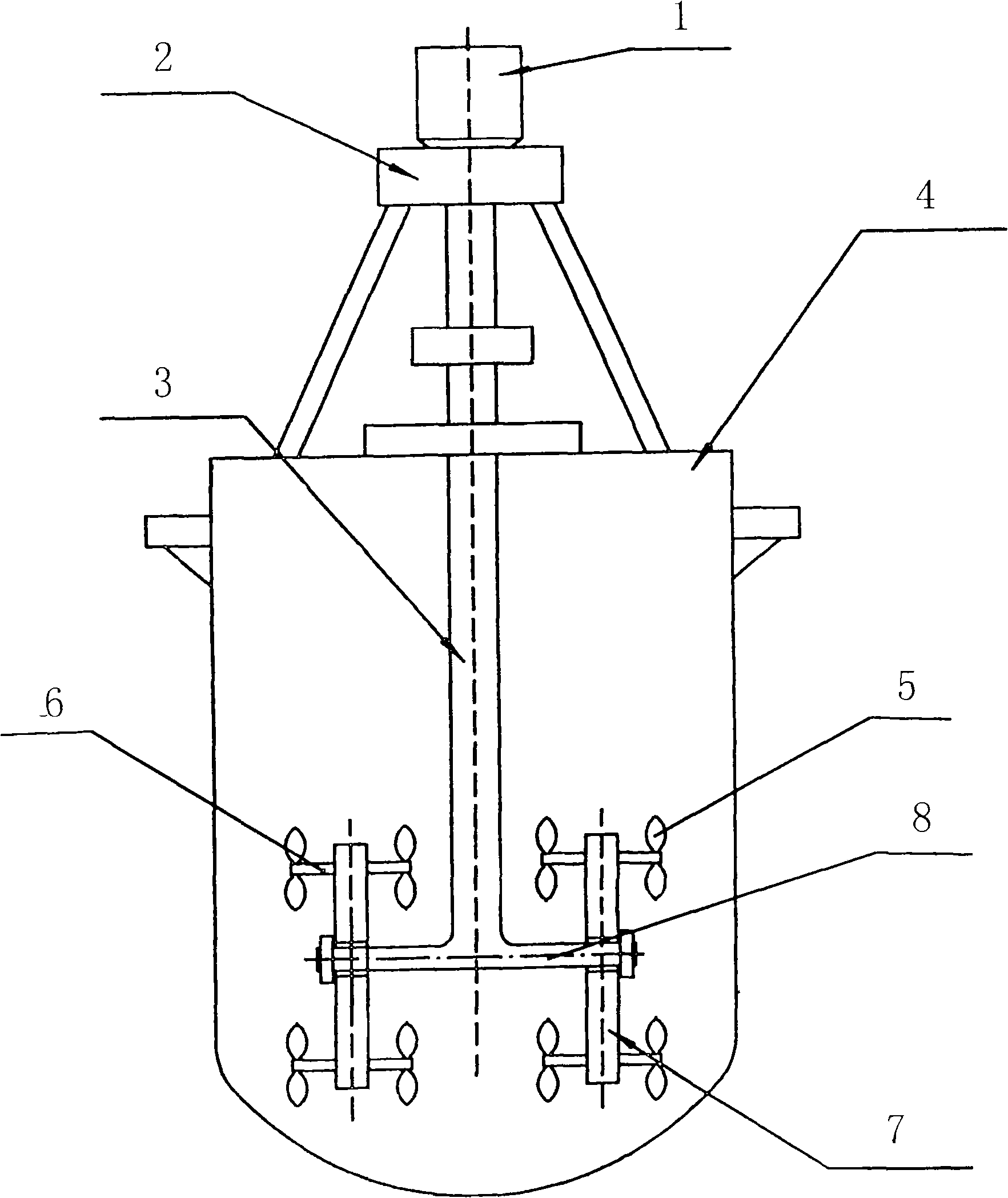 Multihead stirrer