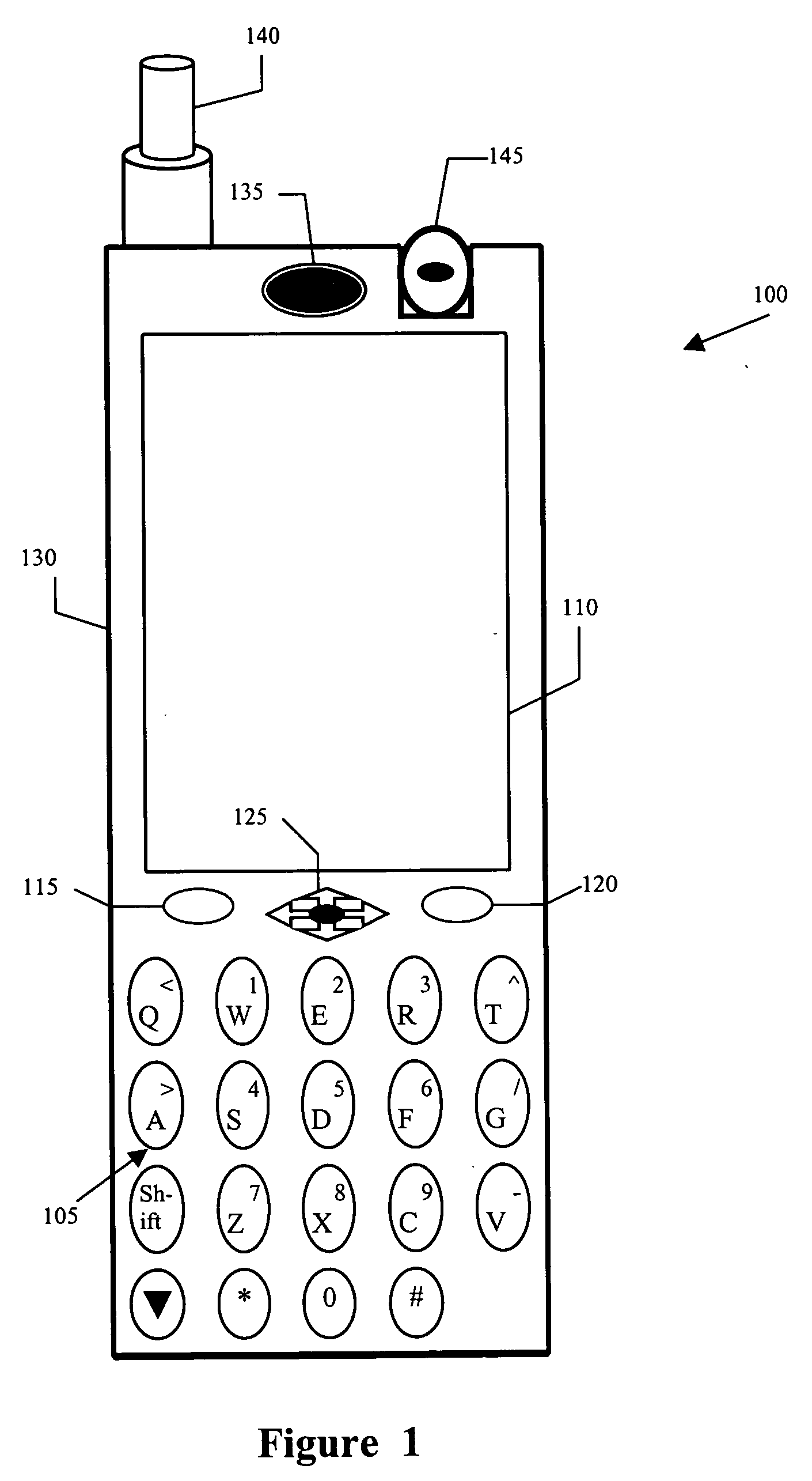 Full qwerty web-phone with optional second keypad