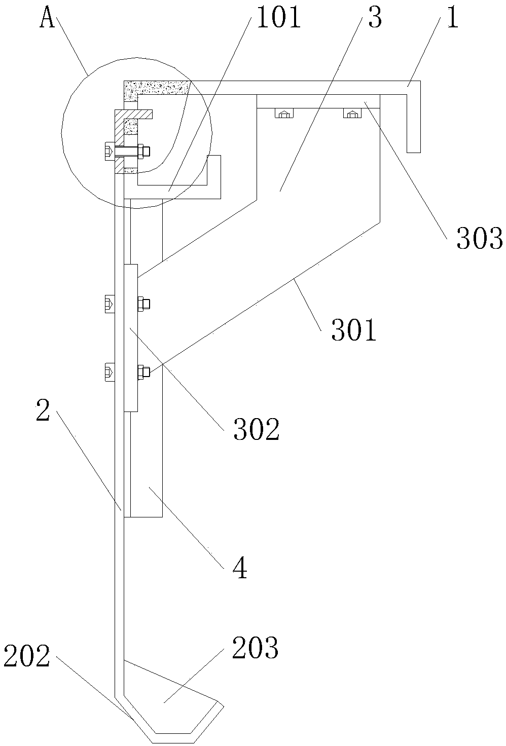 Deformation-resisting elevator toe guard