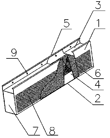 Metal ultramicropore sound absorption tab