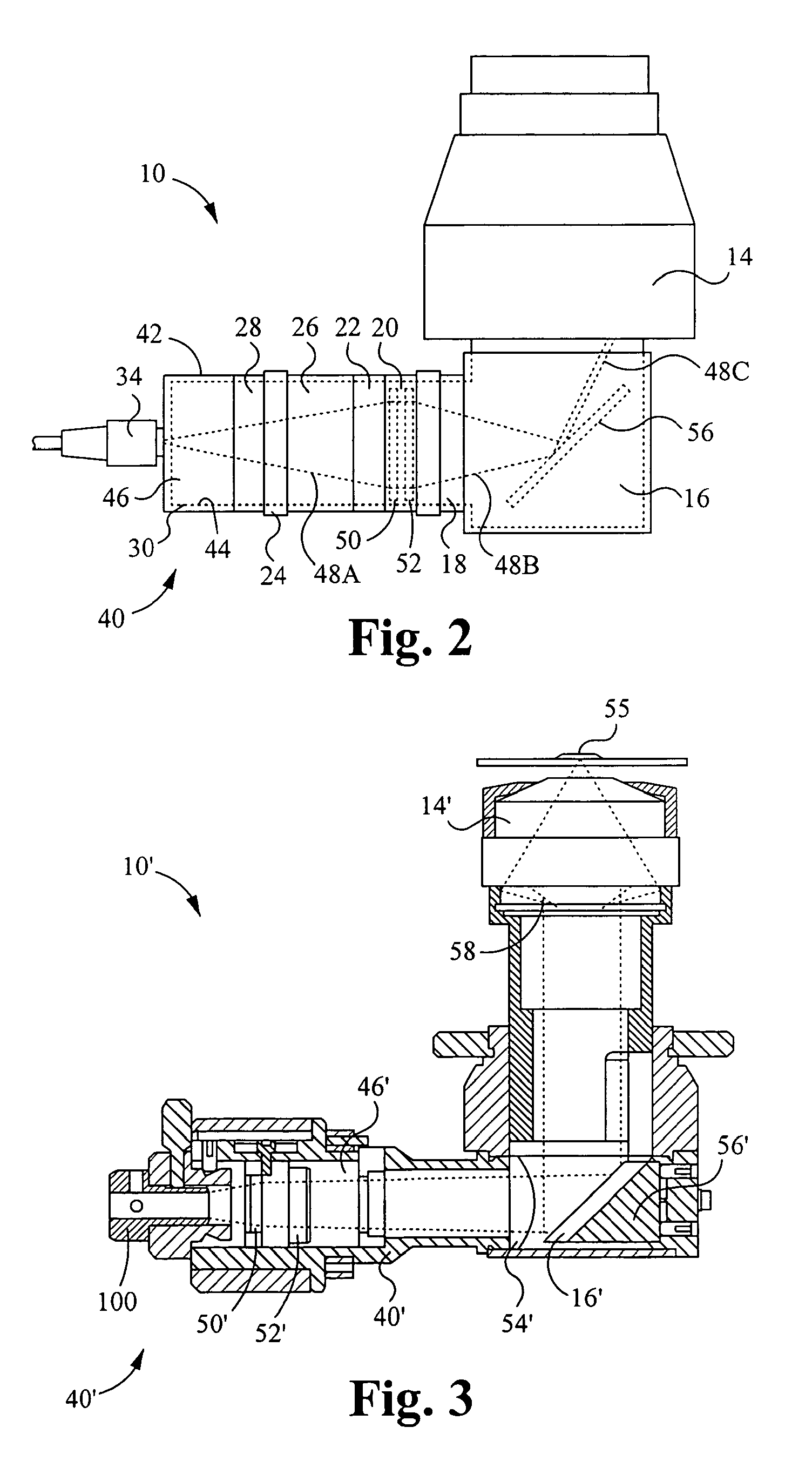 Microscope illumination device and adapter therefor