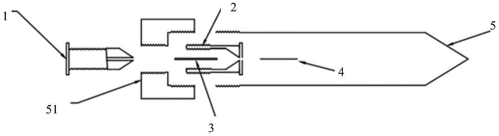 A nano-filler capillary chromatography micro-column preparation device and preparation method thereof