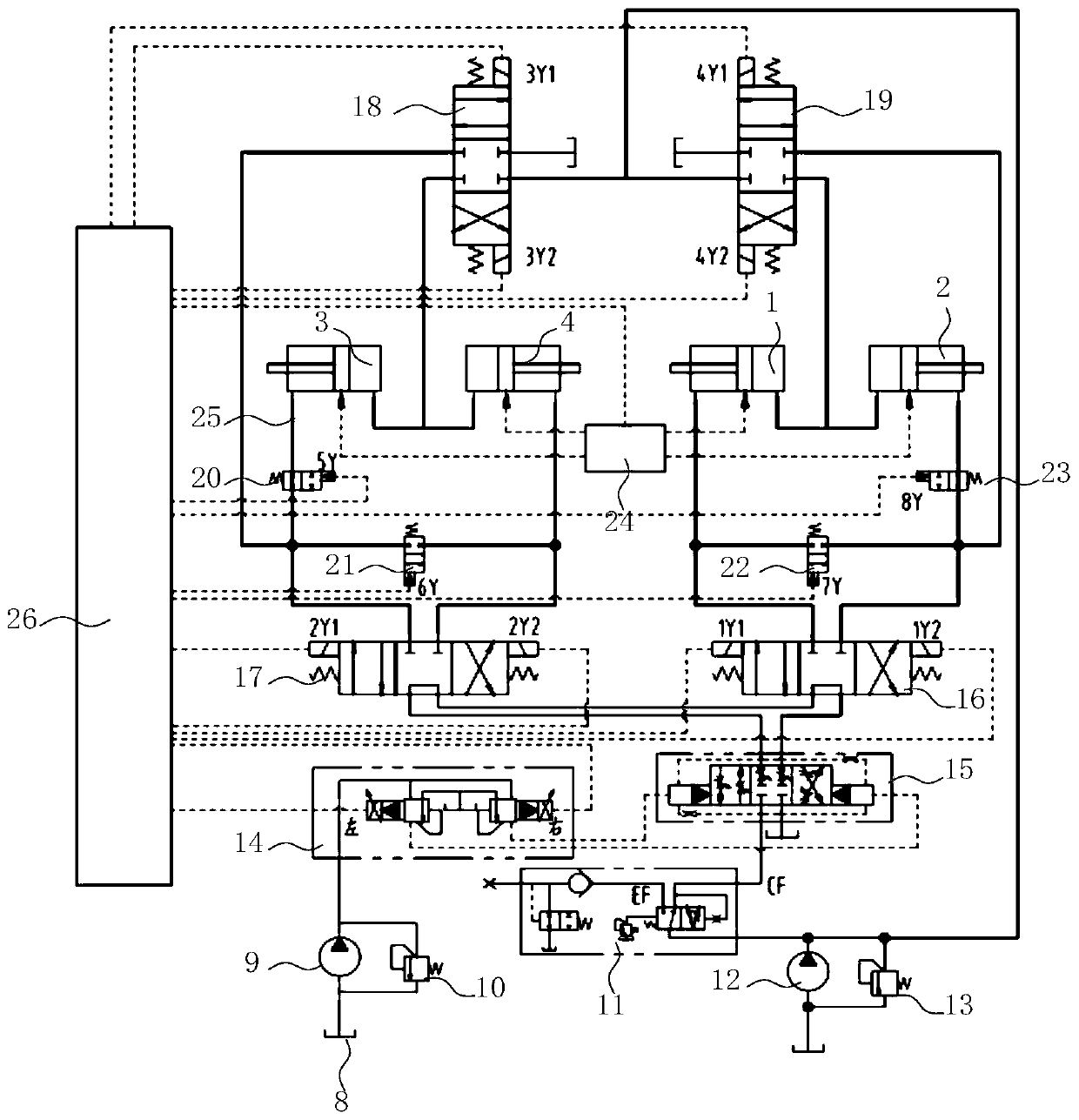 A multi-state steering system for a vehicle