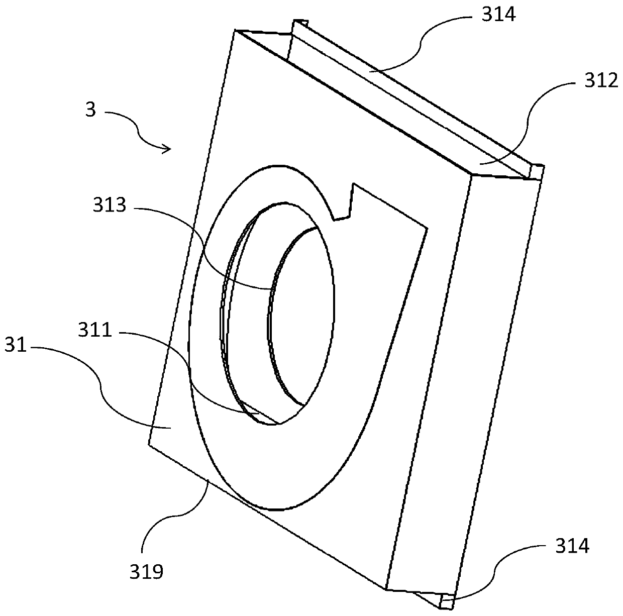 Volute, refrigerating system and refrigerating equipment with volute and refrigerating system