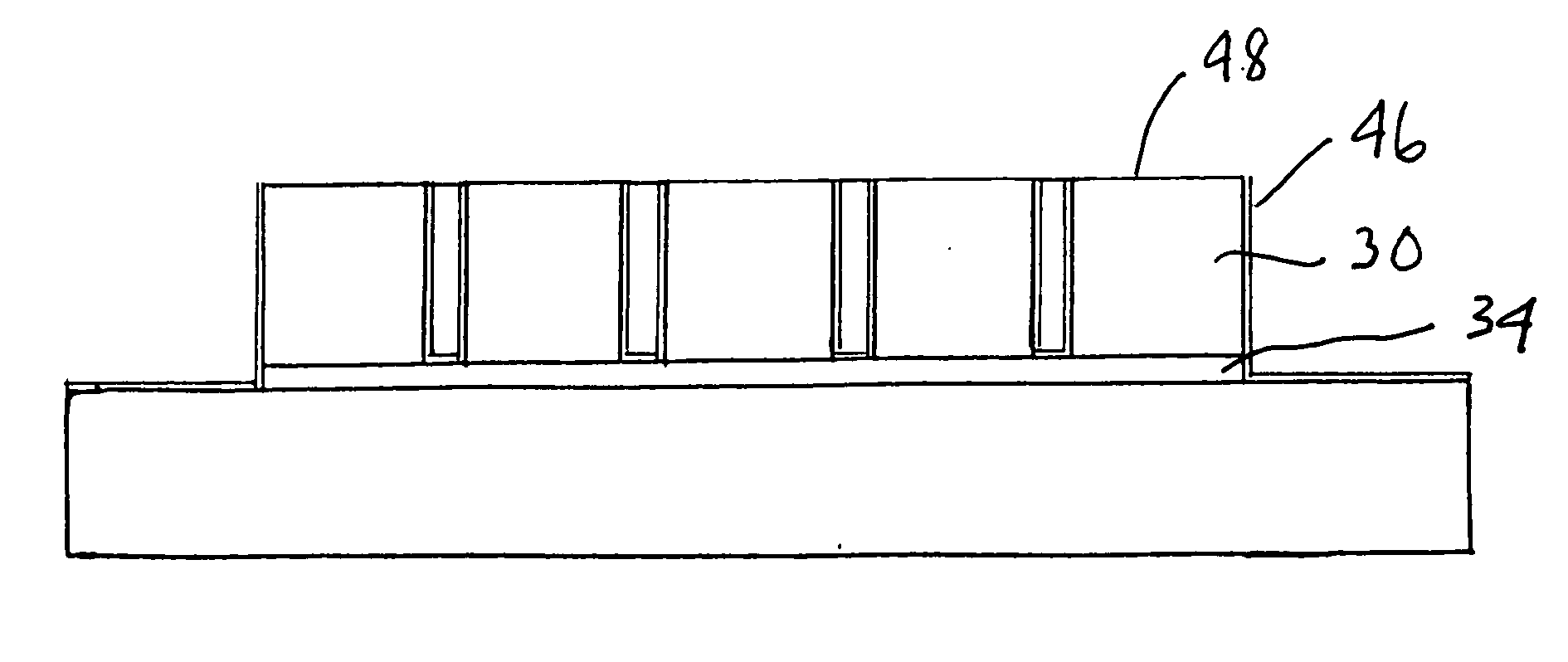 Semiconductor structures having via structures between planar frontside and backside surfaces and methods of fabricating the same