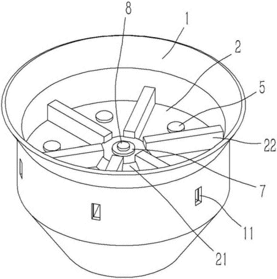 Heat radiation structure of LED lamp