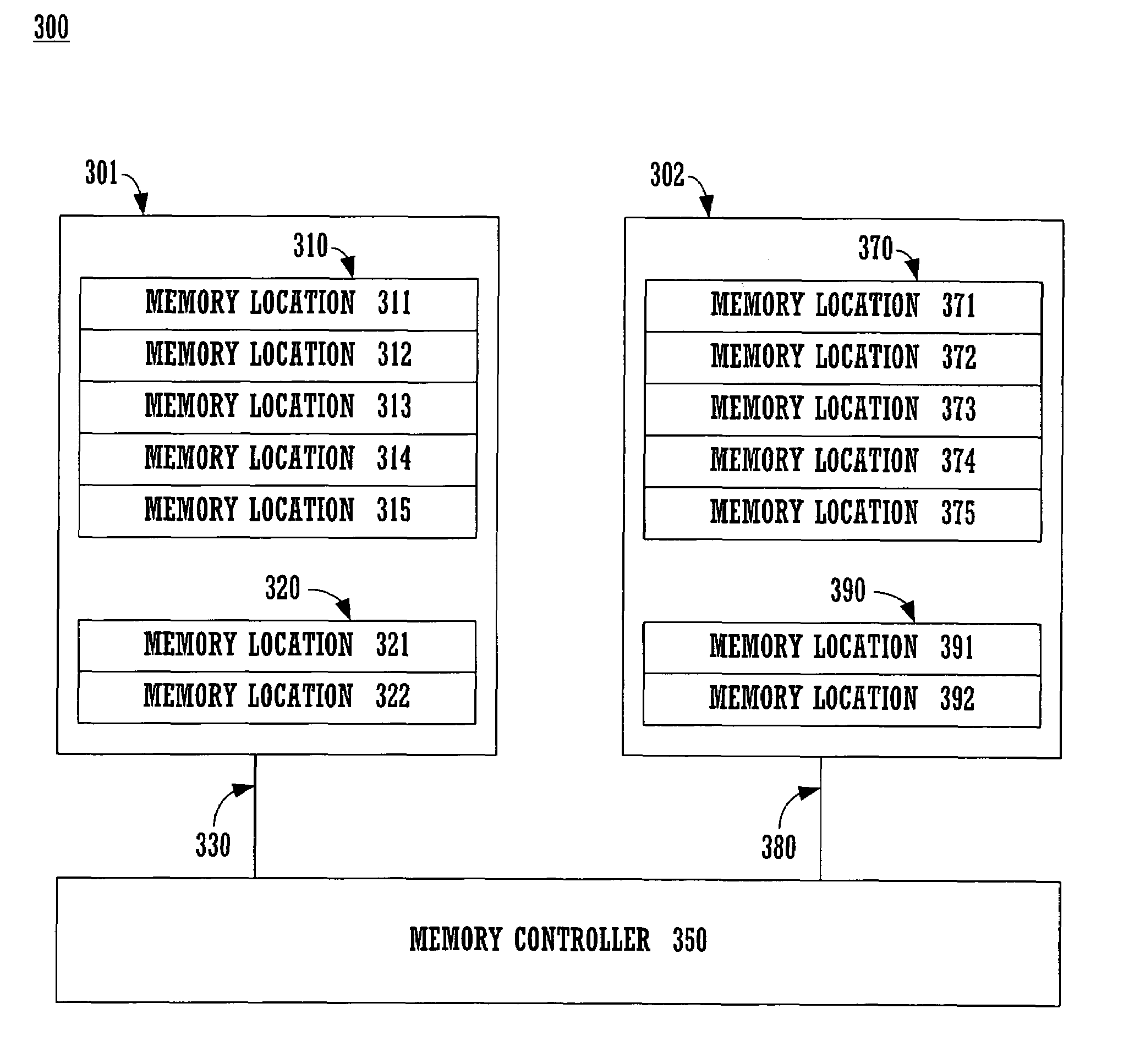 Transparent error correction code memory system and method