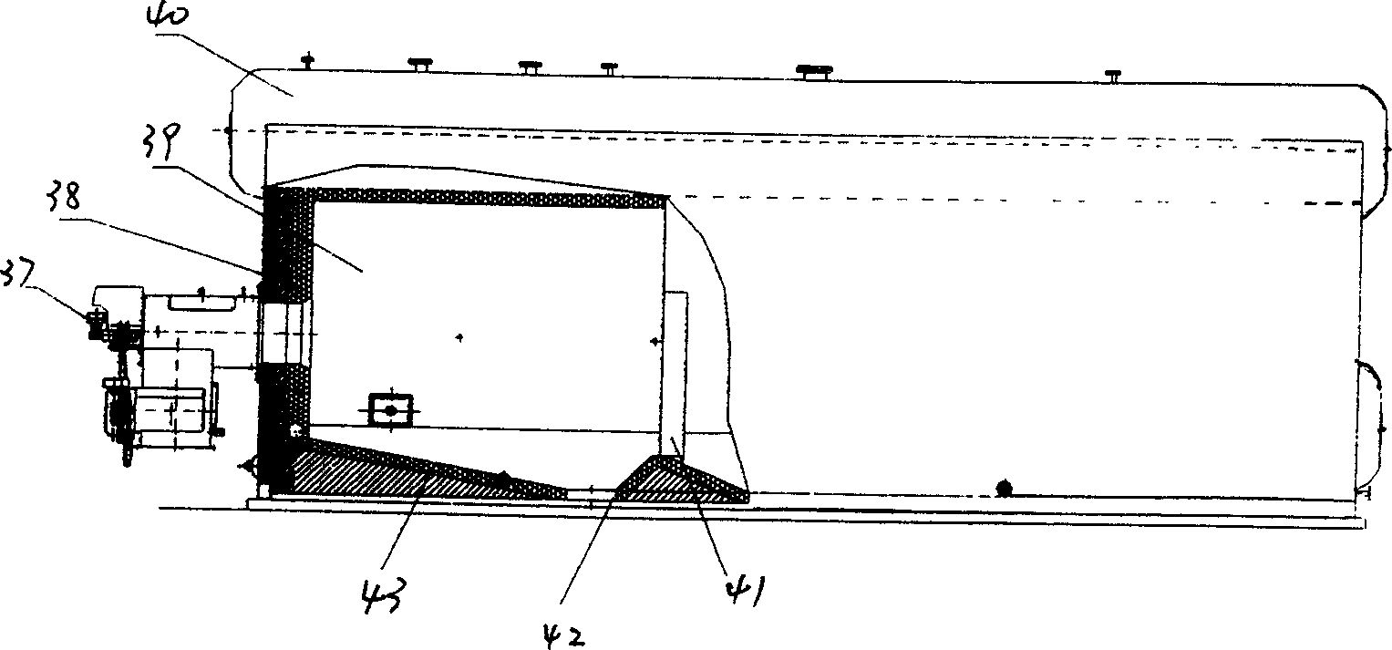 Frequency conversion and automatically controlled dual-purpose boiler with built-in precombustion chamber using coal water slurry or oil as fuel