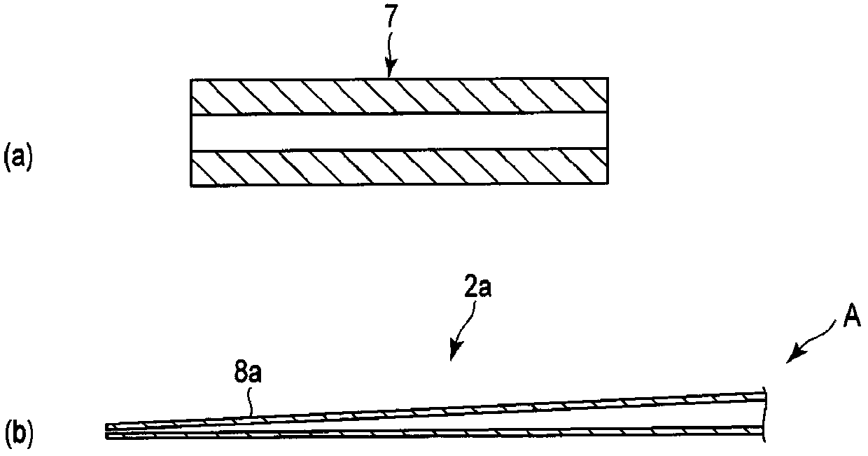 Rod tip section and fishing rod with the same