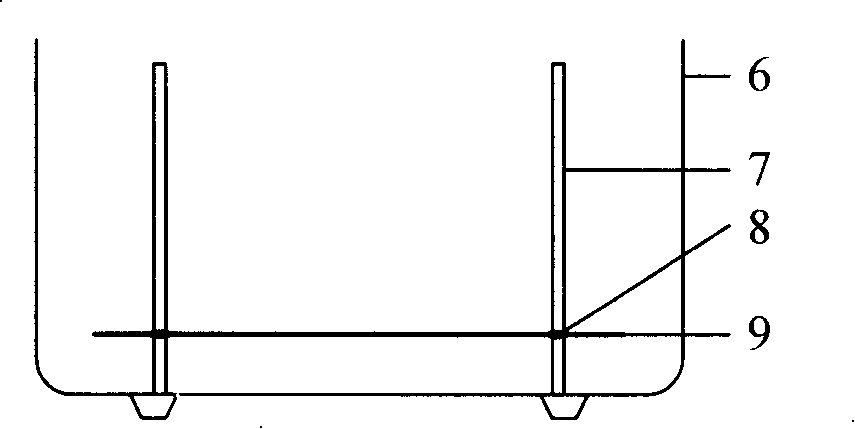 Reciprocating oscillation machine sample workpiece mounting and fixing device